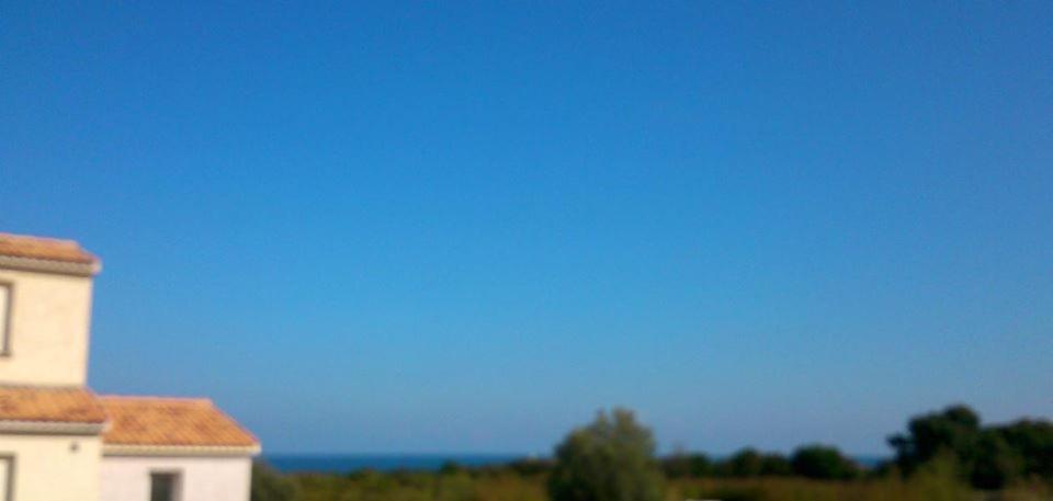 Villa T3 Bord De Mer - Vue Mer A 500 M De La Plage- Piscine Chauffee A Casetta Di A Spiaggia Cervione Exterior photo